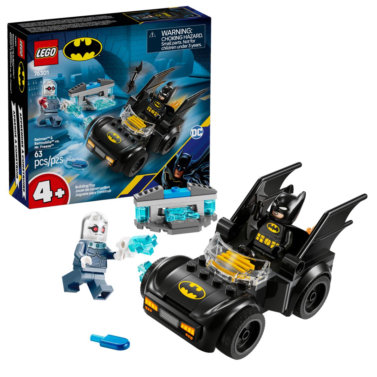 LEGO 76301 Batman™ e Batmobile™ contro Mr. Freeze™