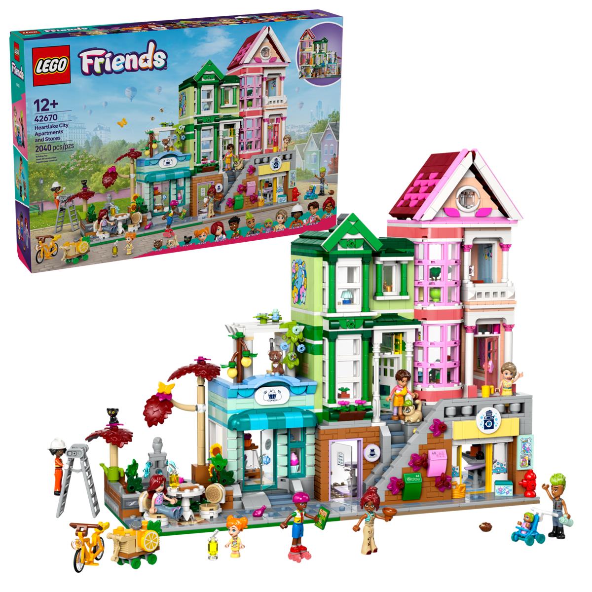 LEGO 42670 Appartamenti e negozi di Heartlake City