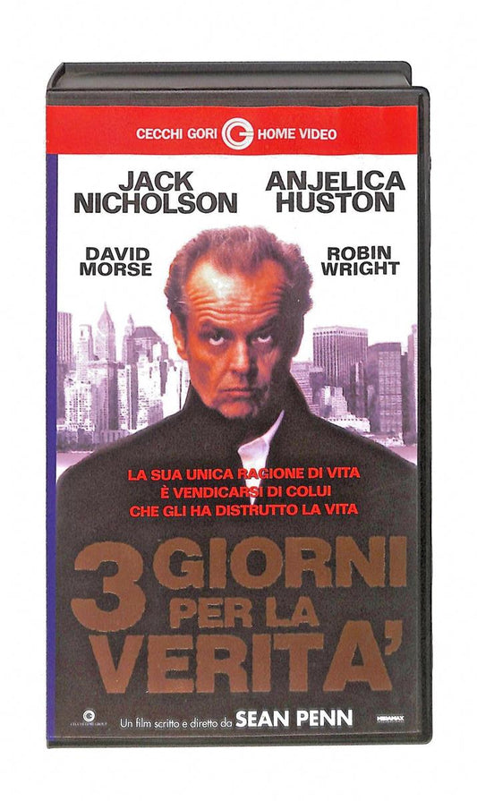 EBOND 3 Giorni Per La Verita Cecchi Gori Home Video VHS VH004387