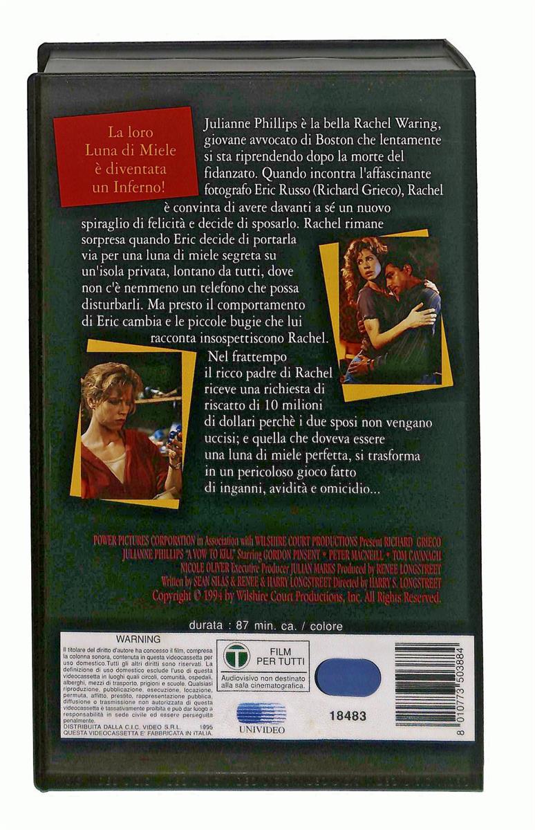 EBOND Giuro Che Ti Uccido Paramount Cic VHS VH004359