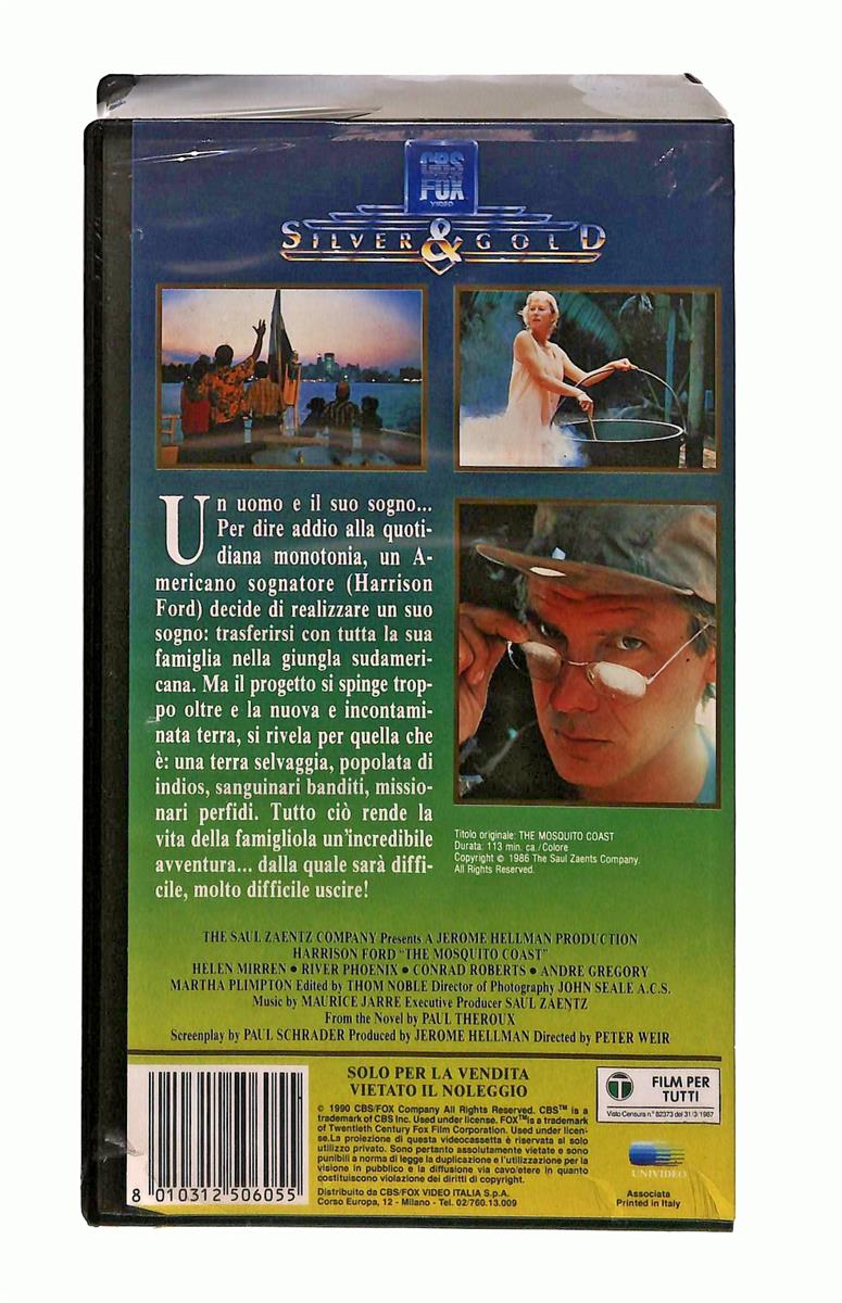 EBOND Mosquito Cost Silver & Gold Cbs Fox VHS VH003822