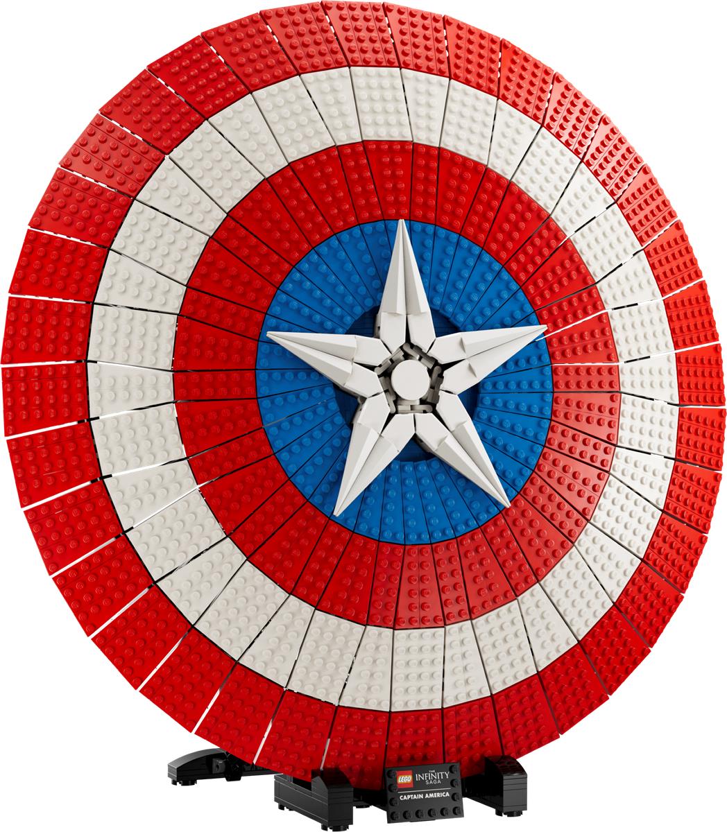 LEGO 76262 LO SCUDO DI CAPTAIN AMERICA MARVEL