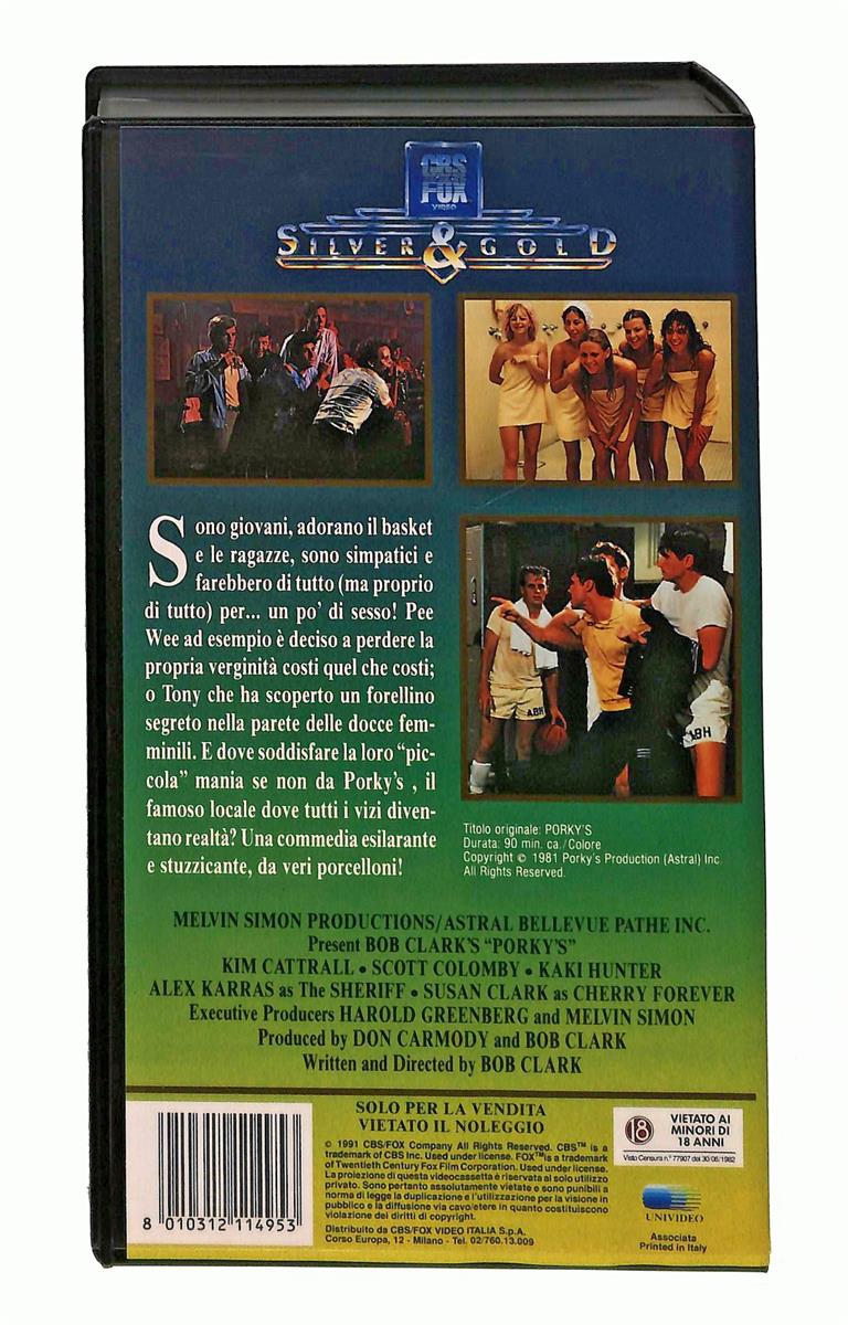 EBOND Porky s Fox VHS VH004034