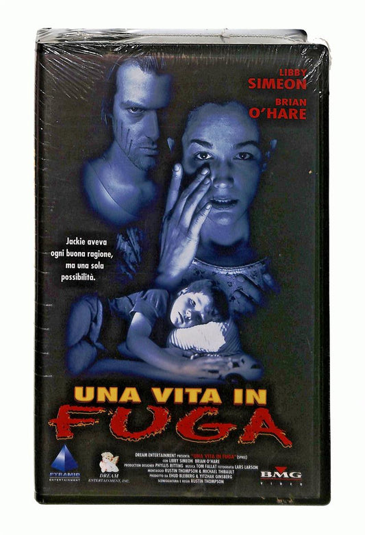 EBOND Una Vita In Fuga Bmg Pyramid VHS VH003876