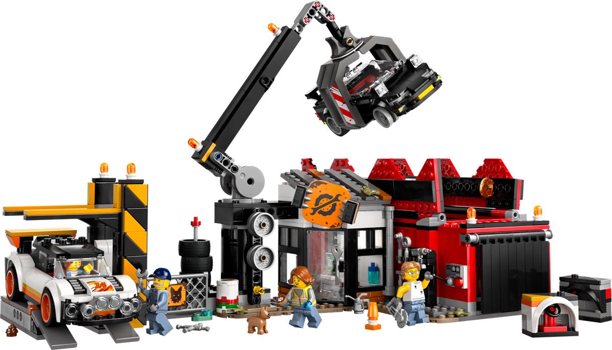 LEGO 60472 Sfasciacarrozze con auto