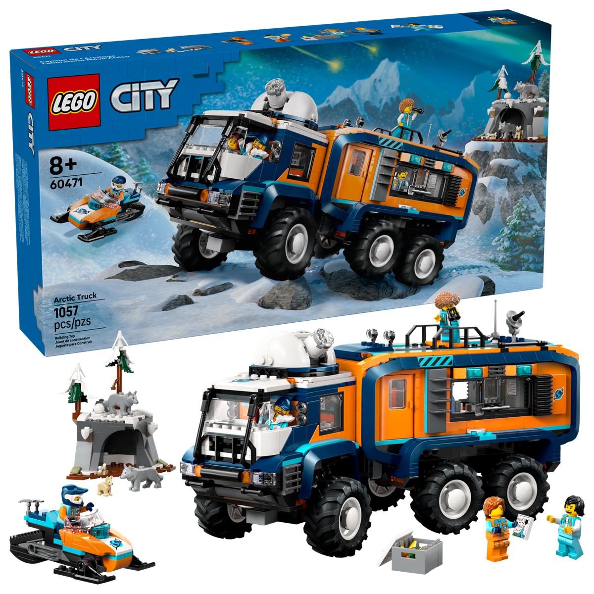 LEGO 60471 Grande camion artico con laboratorio
