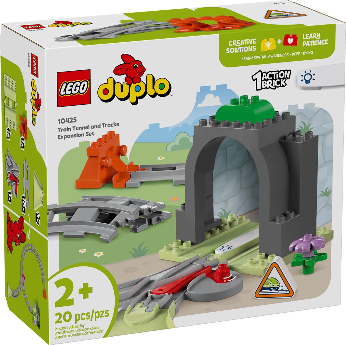 LEGO 10425 Pack di espansione tunnel e binari ferroviari