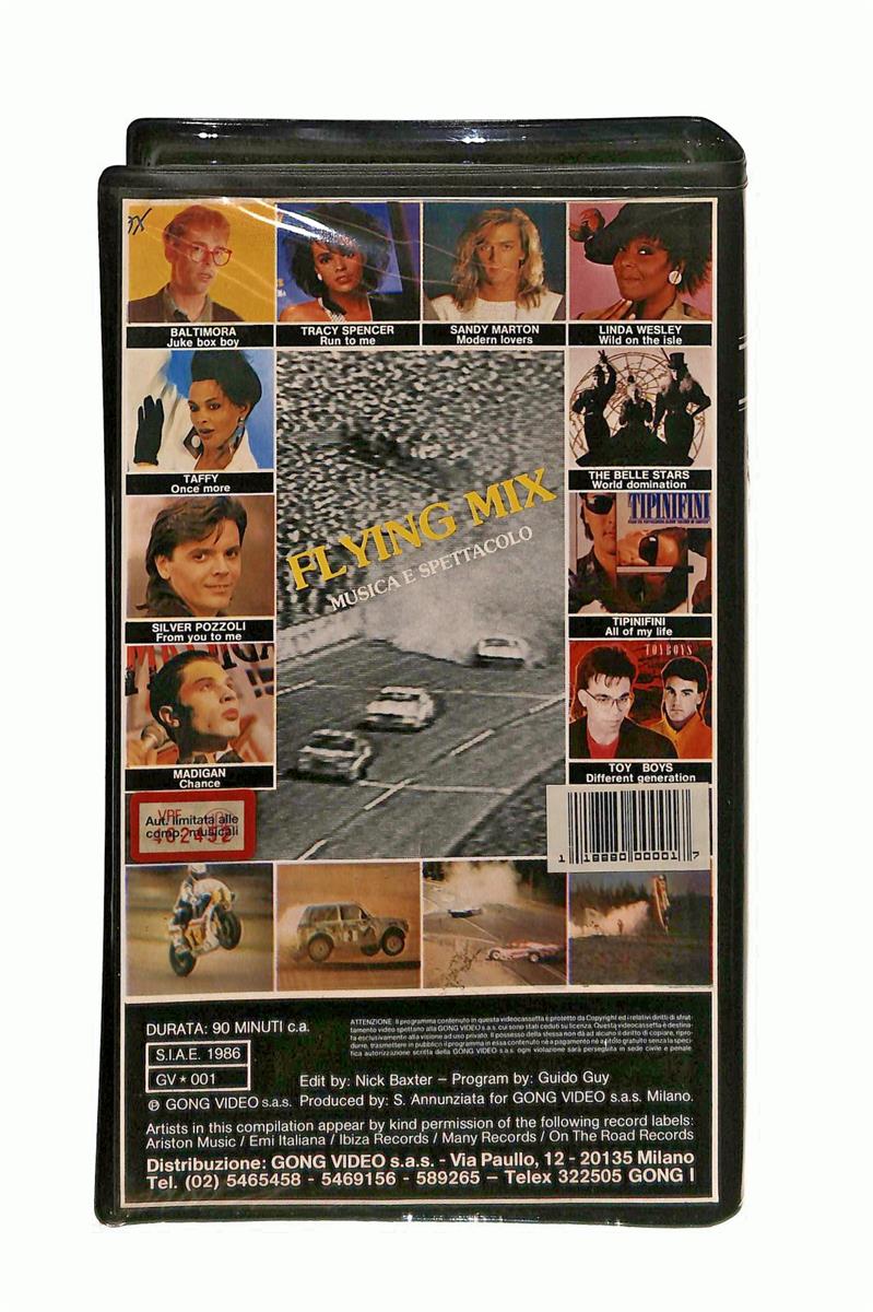 EBOND Flying Mix Musica e Spettacolo Gong Video VHS VH004517