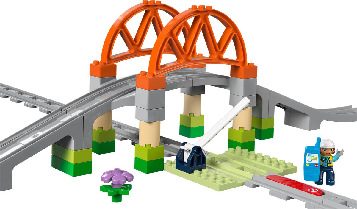 LEGO 10426 Pack di espansione ponte e binari ferroviari