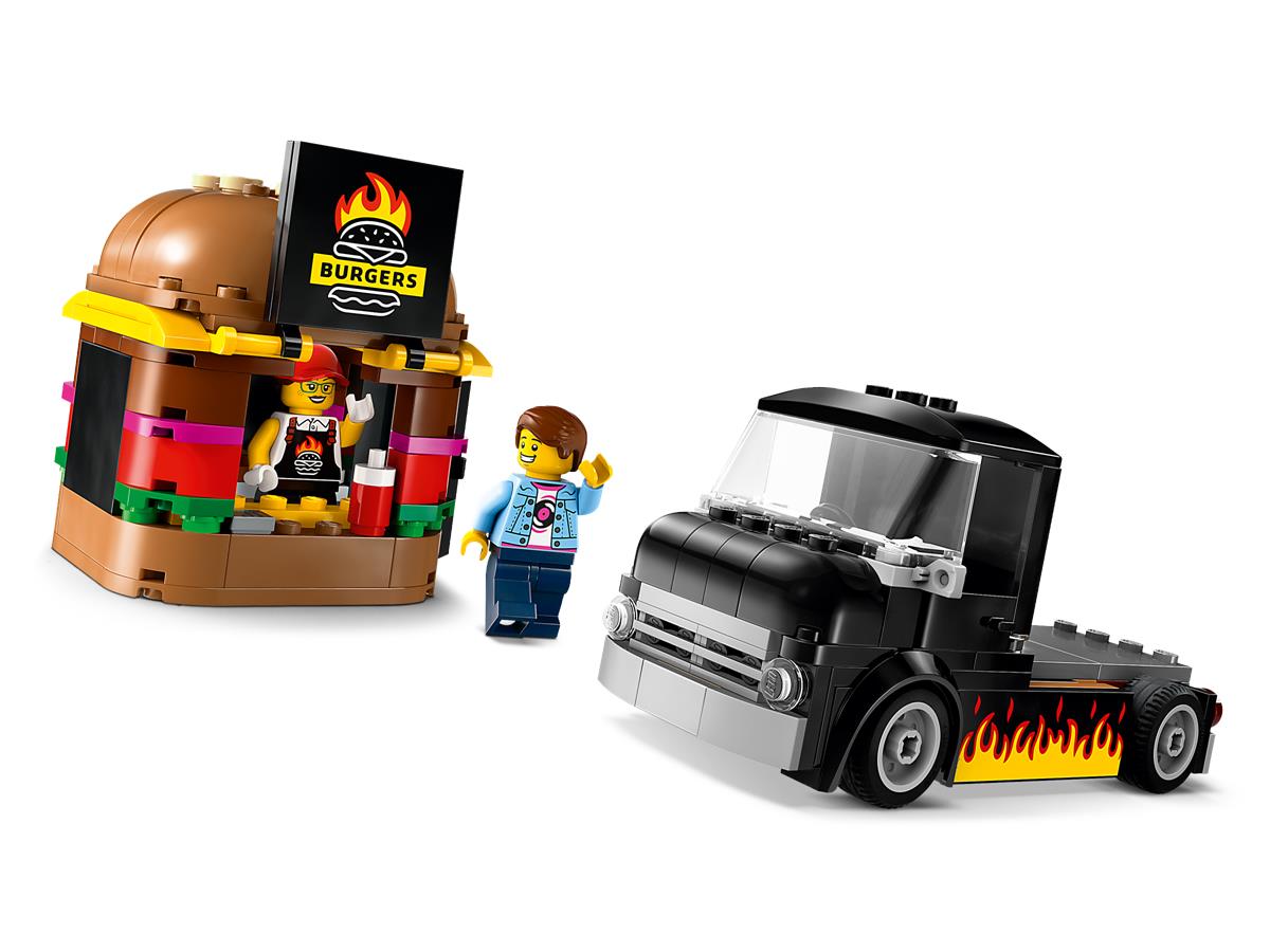 LEGO 60404 Furgone degli hamburger