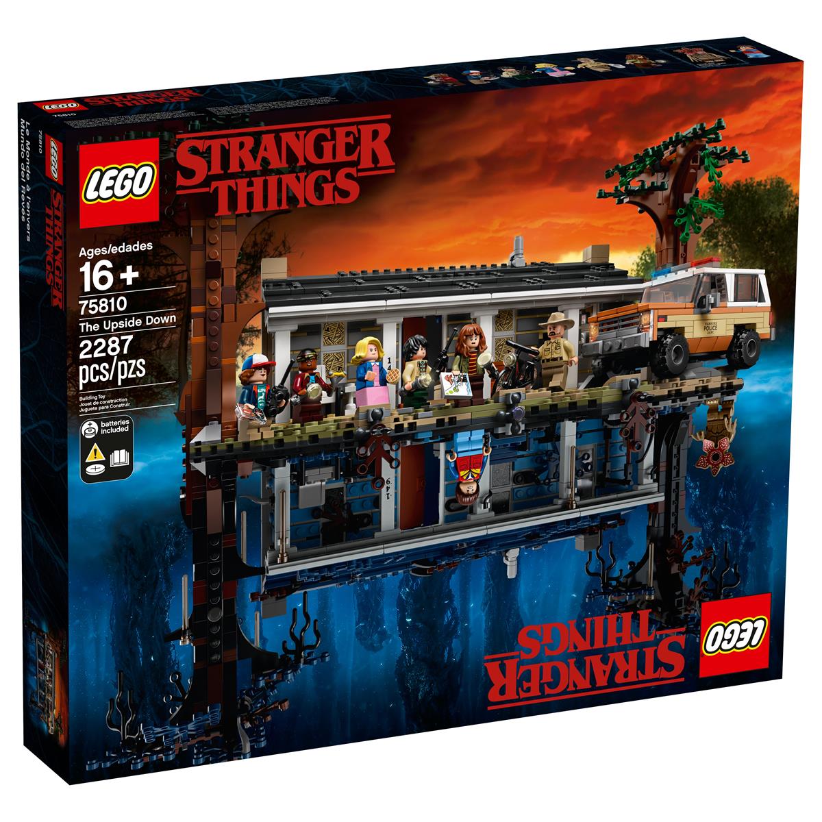 LEGO 75810 STRANGER THINGS SOTTO SOPRA