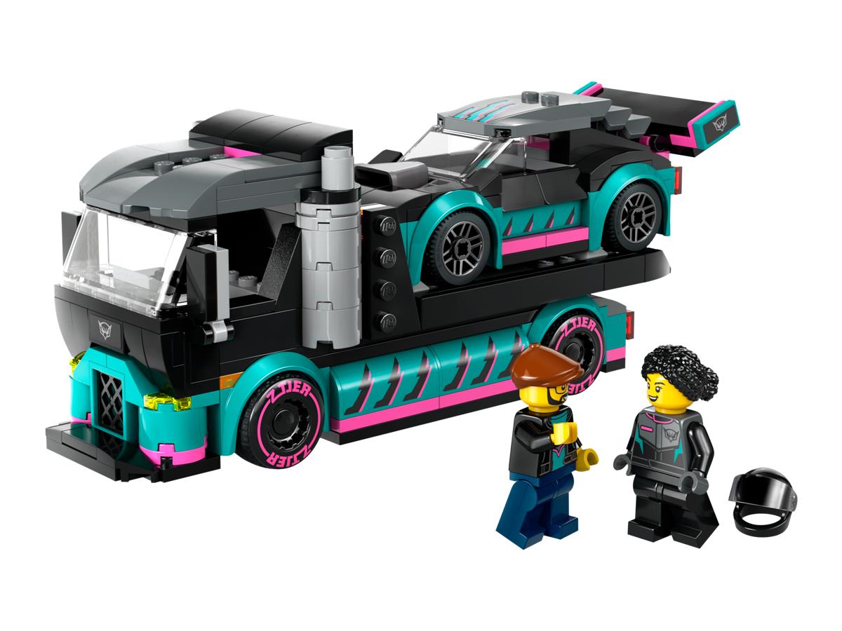 LEGO 60406 Auto da corsa e trasportatore