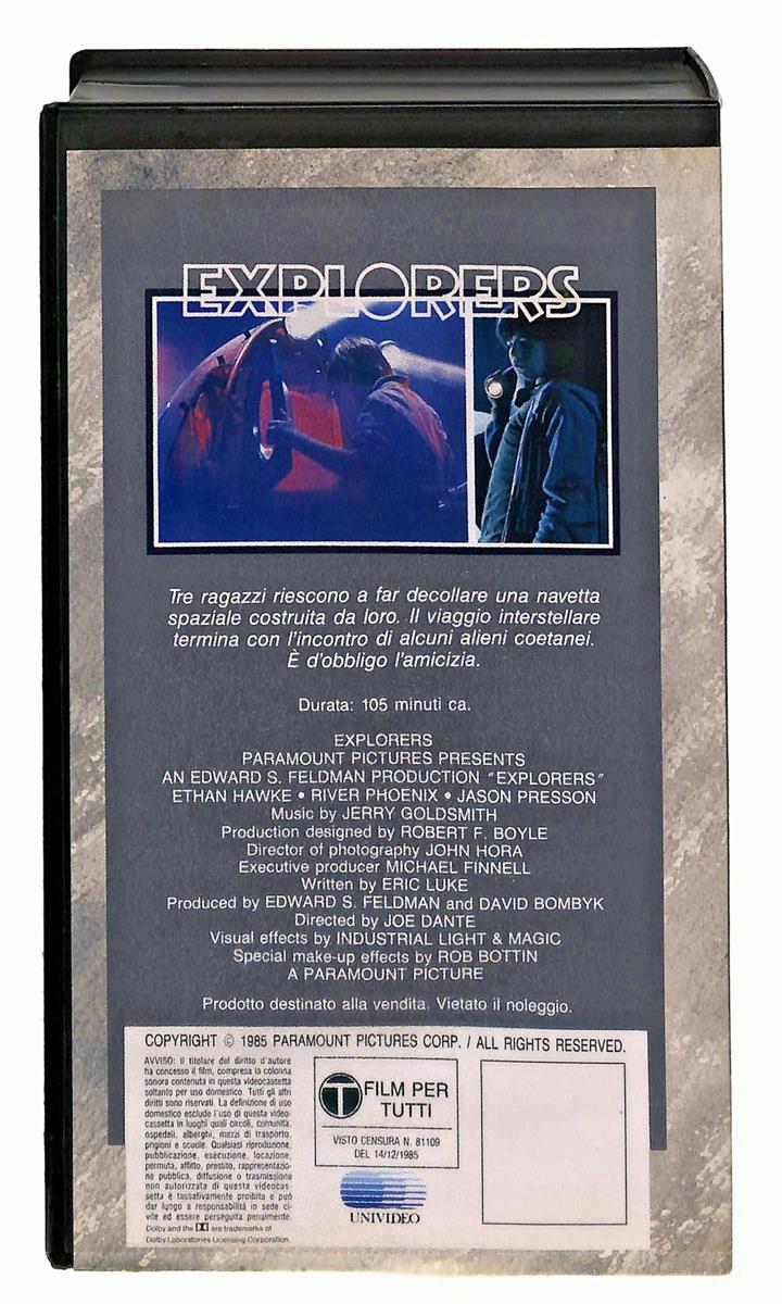 EBOND Explorers Paramount Cic VHS VH005464