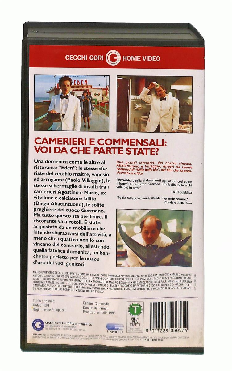 EBOND Camerieri Cecchi Gori VHS VH003165