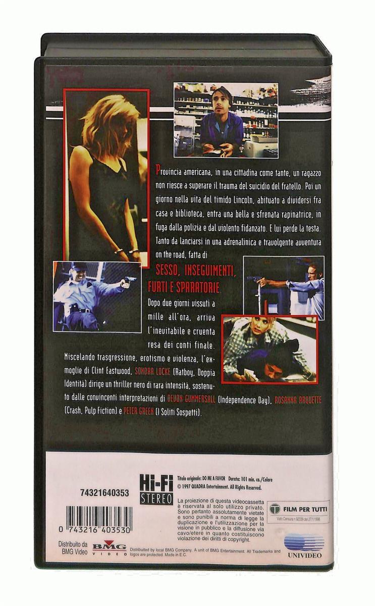 EBOND Fine Della Corsa Bmg VHS VH003225