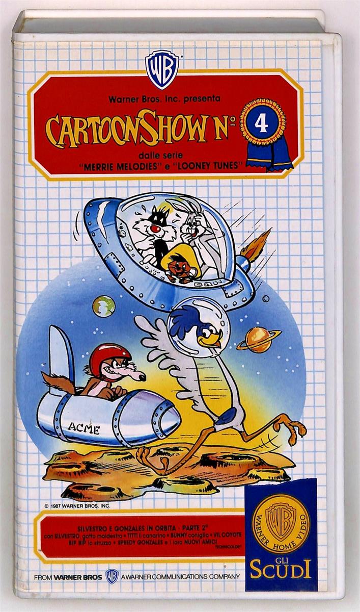 EBOND Cartoonshow N 4 Silvestro e Gonzales In Orbita Parte 2 VHS VH004716