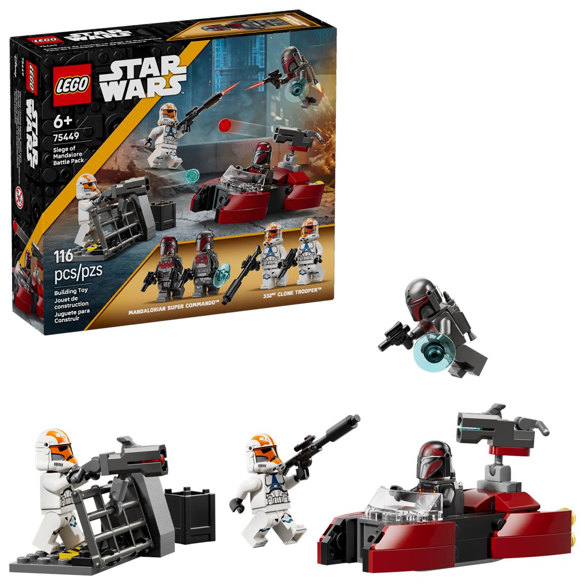 LEGO 75449 Star Wars Battle Pack Assedio di Mandalore