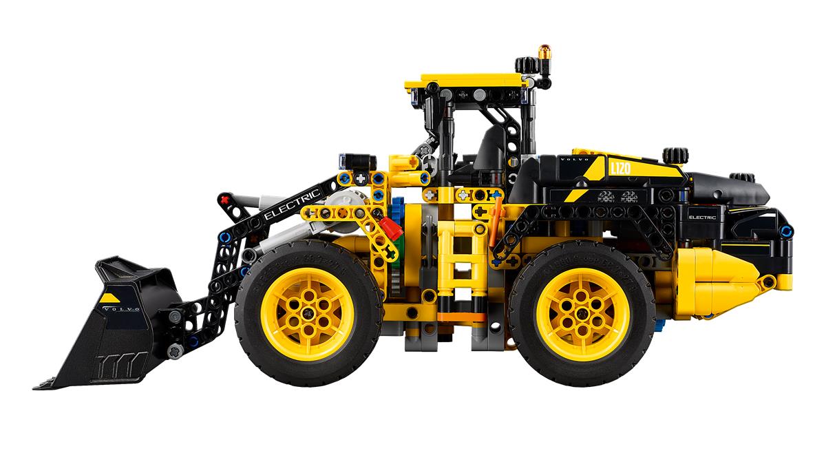 LEGO 42209 Pala gommata Volvo L120 Electric