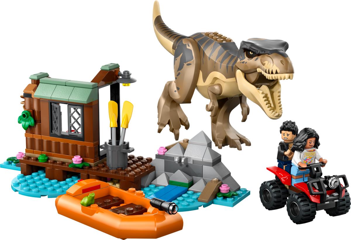 LEGO 76975 Fuga sul fiume dal T. rex