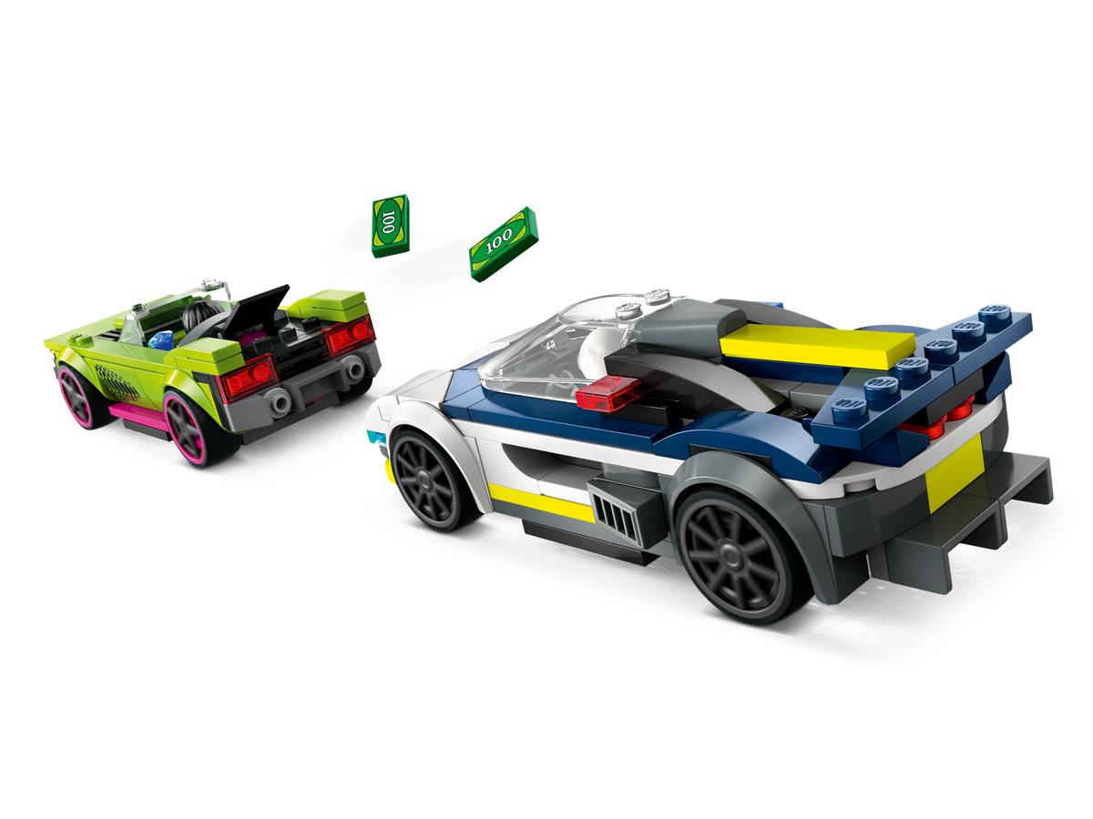 LEGO 60415 Inseguimento della macchina da corsa