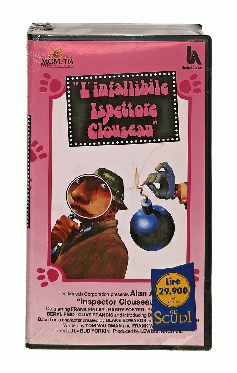 EBOND L Infallibile Ispettore Closeau Mgm Ua VHS VH002265