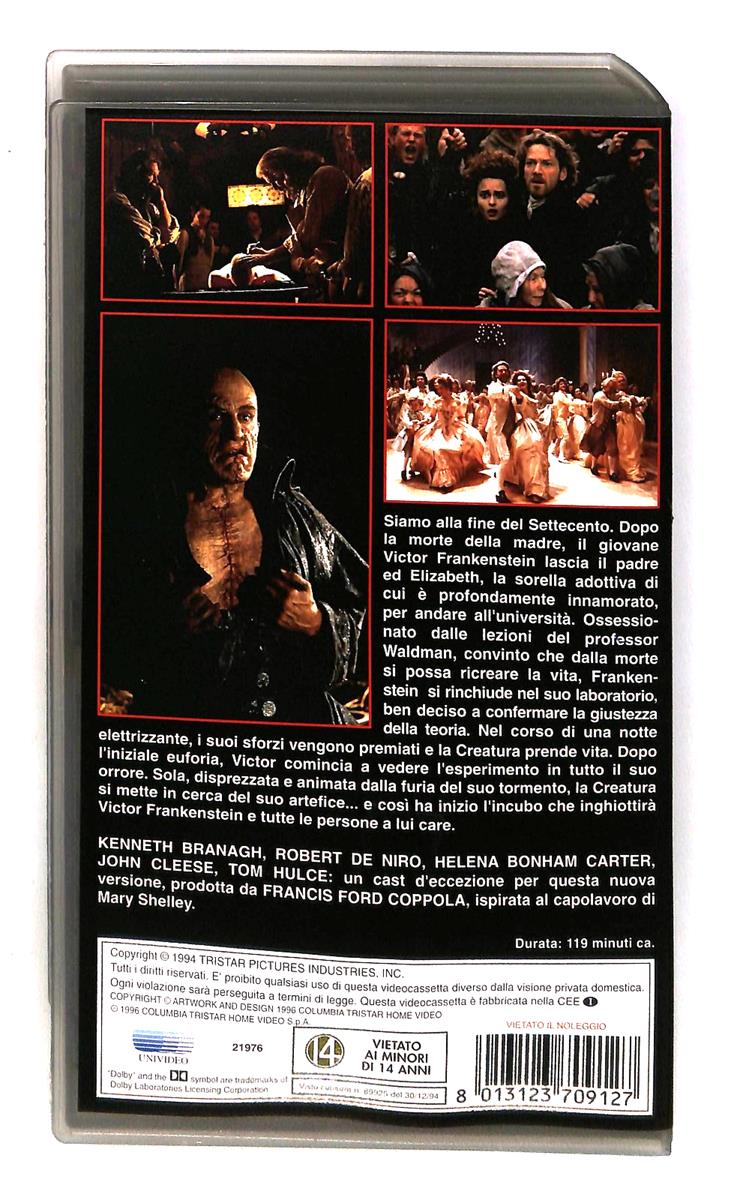 EBOND Frankenstein Di Mary Shelley Columbia Winners VHS VH004274