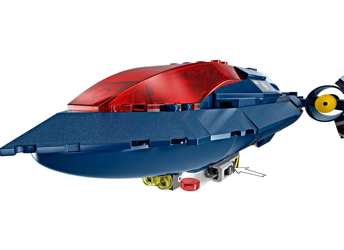 LEGO 76281 X-Jet di X-Men