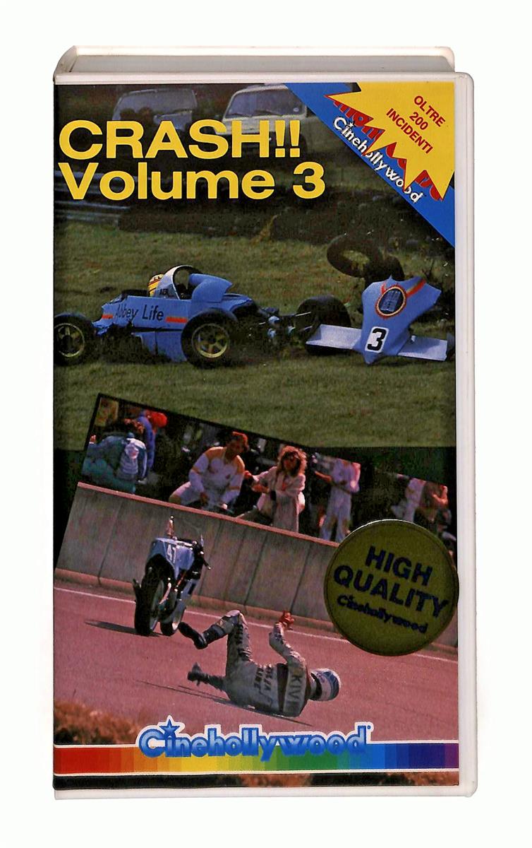 EBOND Crash Volume 3 Cinehollywood VHS VH002717