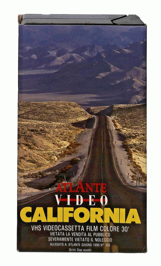 EBOND Atlante Video California Editoriale VHS VH004187