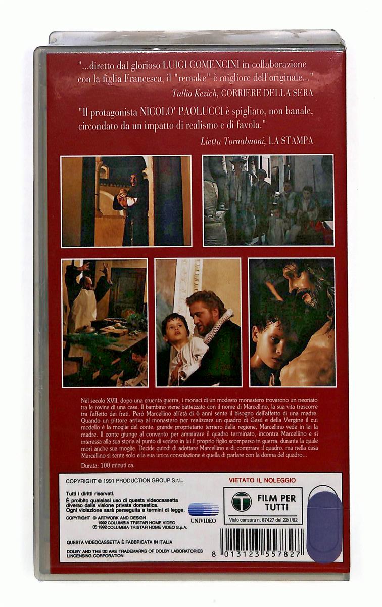 EBOND Marcellino Pane e Vino Luigi Comencini Columbia VHS VH002427