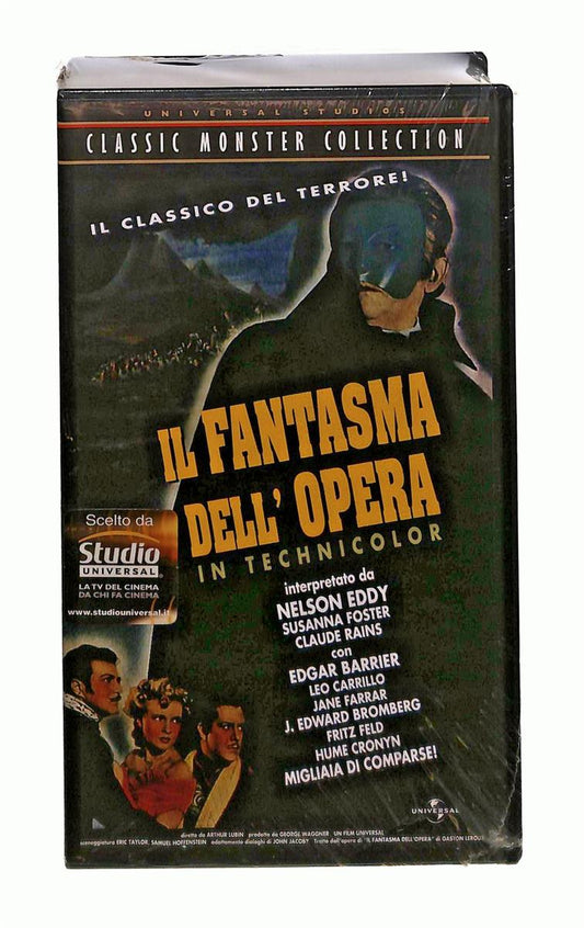 EBOND Il Fantasma Dell Opera Universal Classic Monster Collection VHS VH004455
