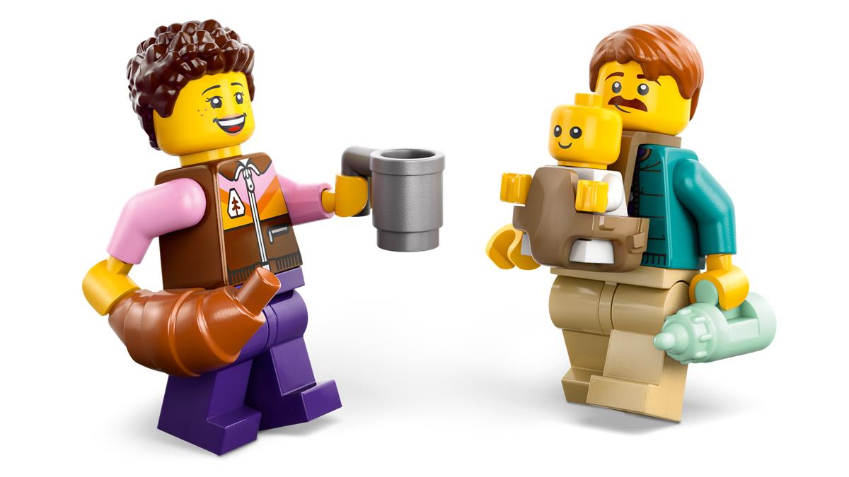 LEGO 60454 Camper van delle vacanze d’avventura