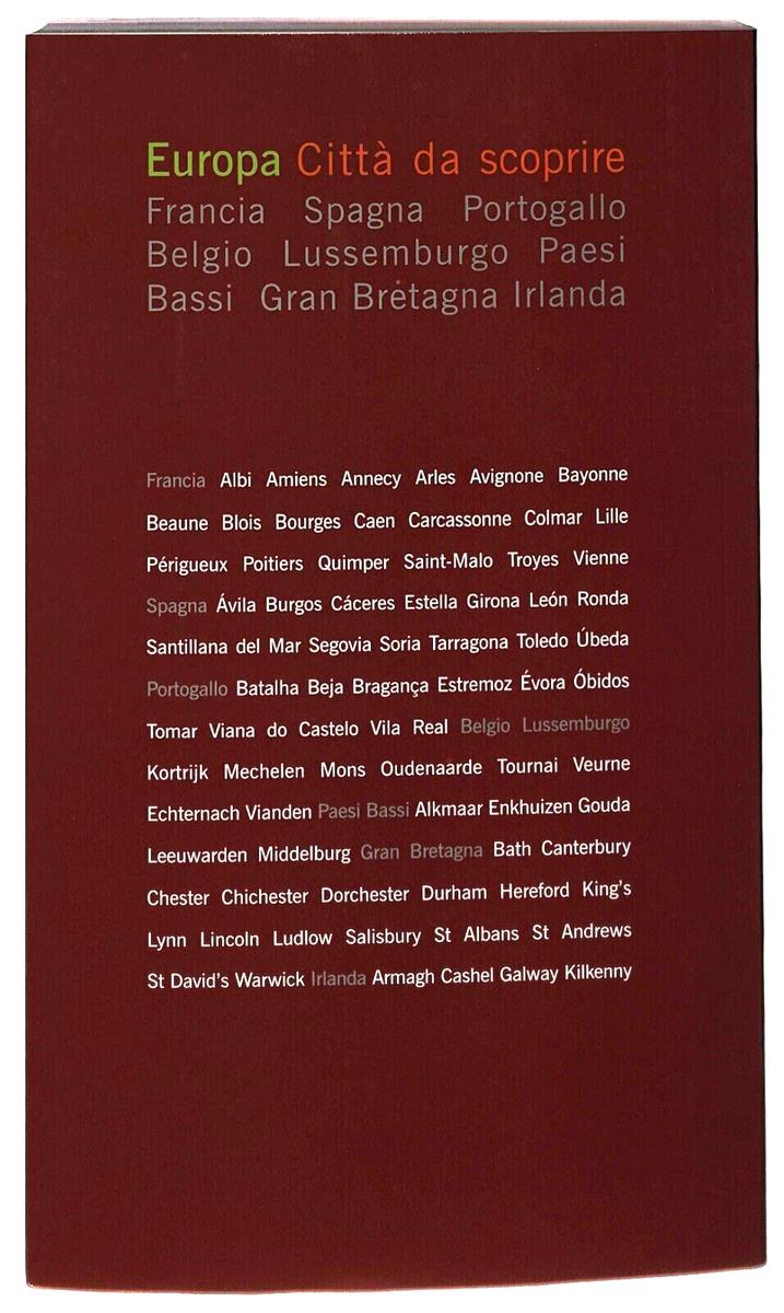 EBOND Europa Citta Da Scoprire Vol.1 Tci Libro LI034486
