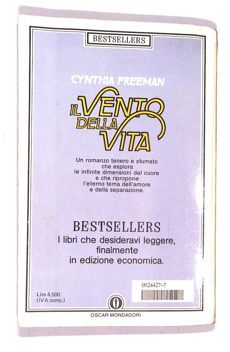 EBOND Il Vento Della Vita Libro LI008112