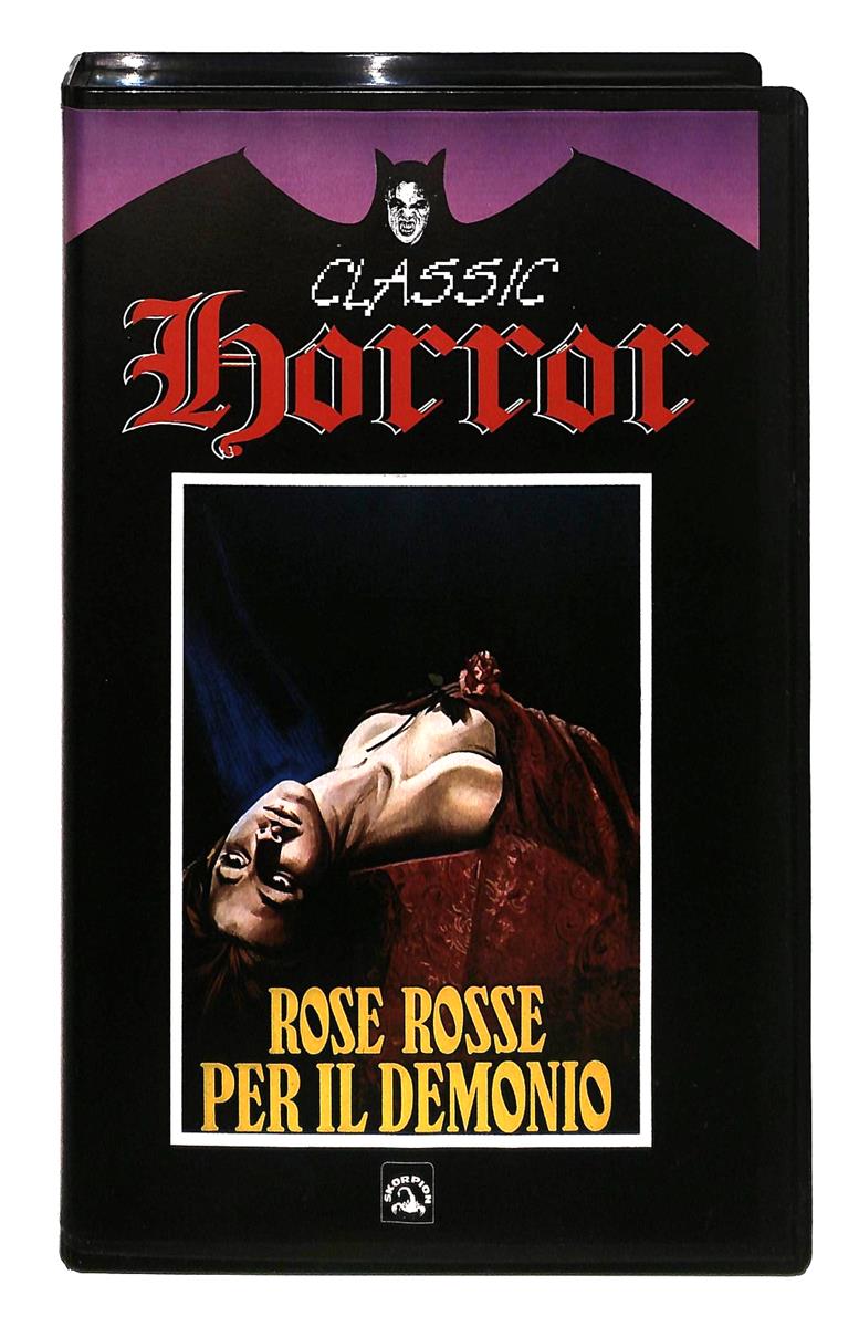 EBOND Rose Rosse Per Il Demonio Classic Horror Skorpion VHS VH004826