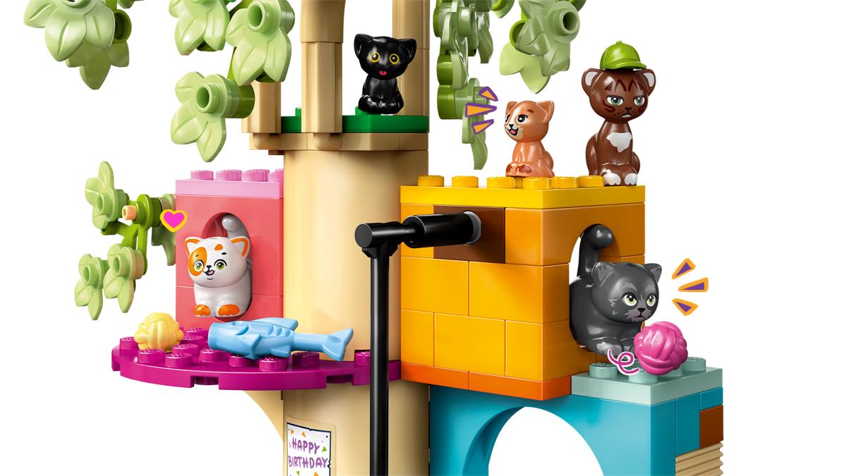 LEGO 42666 Festa di compleanno felina e Casa sull’albero