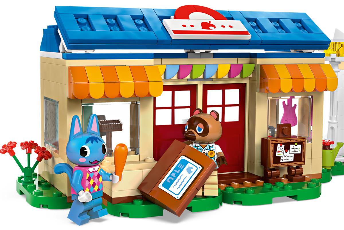 LEGO 77050 Bottega di Nook e casa di Grinfia