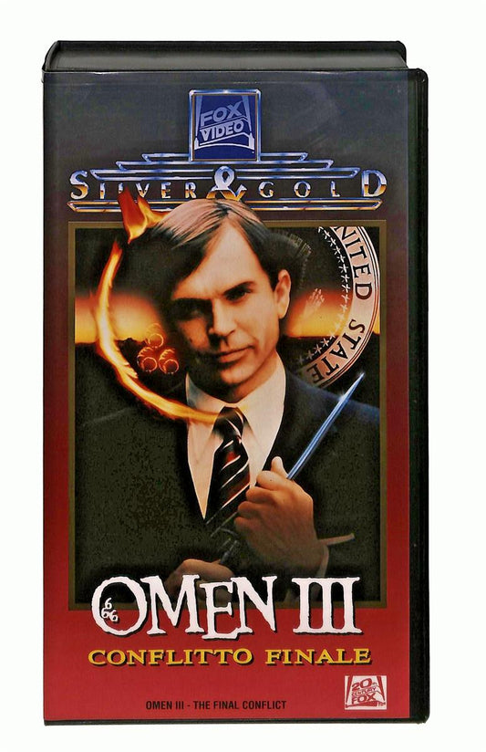 EBOND Omen Iii Silver & Gold Fox VHS VH003831