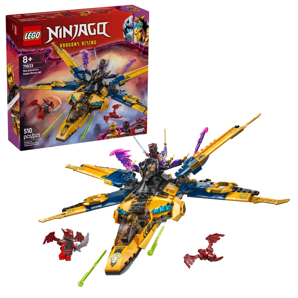 LEGO 71833 Jet Super Storm di Ras e Arin