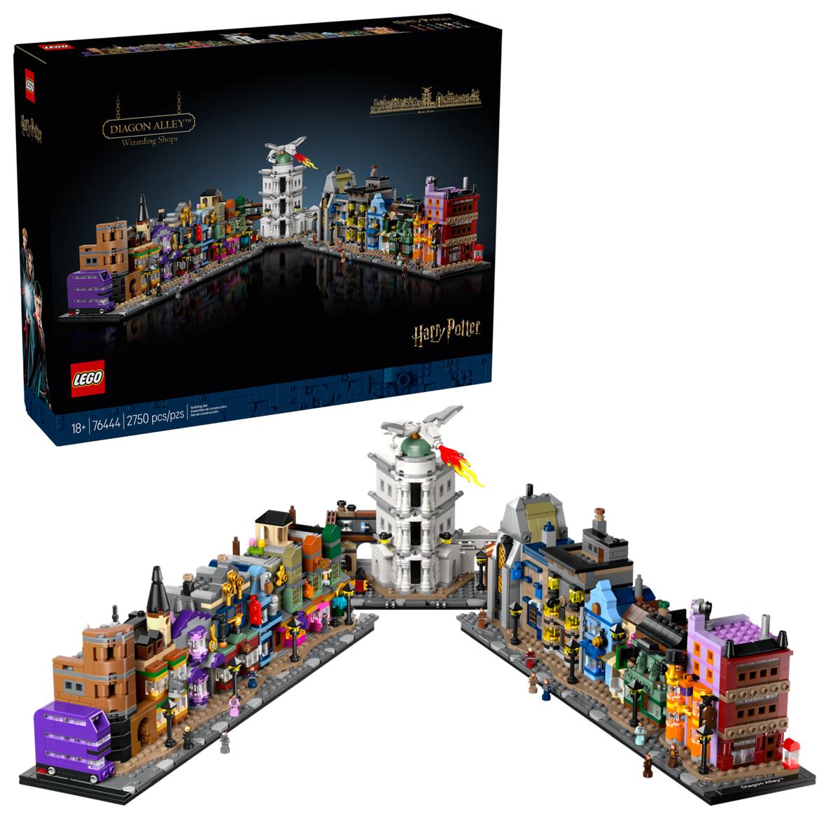 LEGO 76444 Negozi di magia di Diagon Alley™