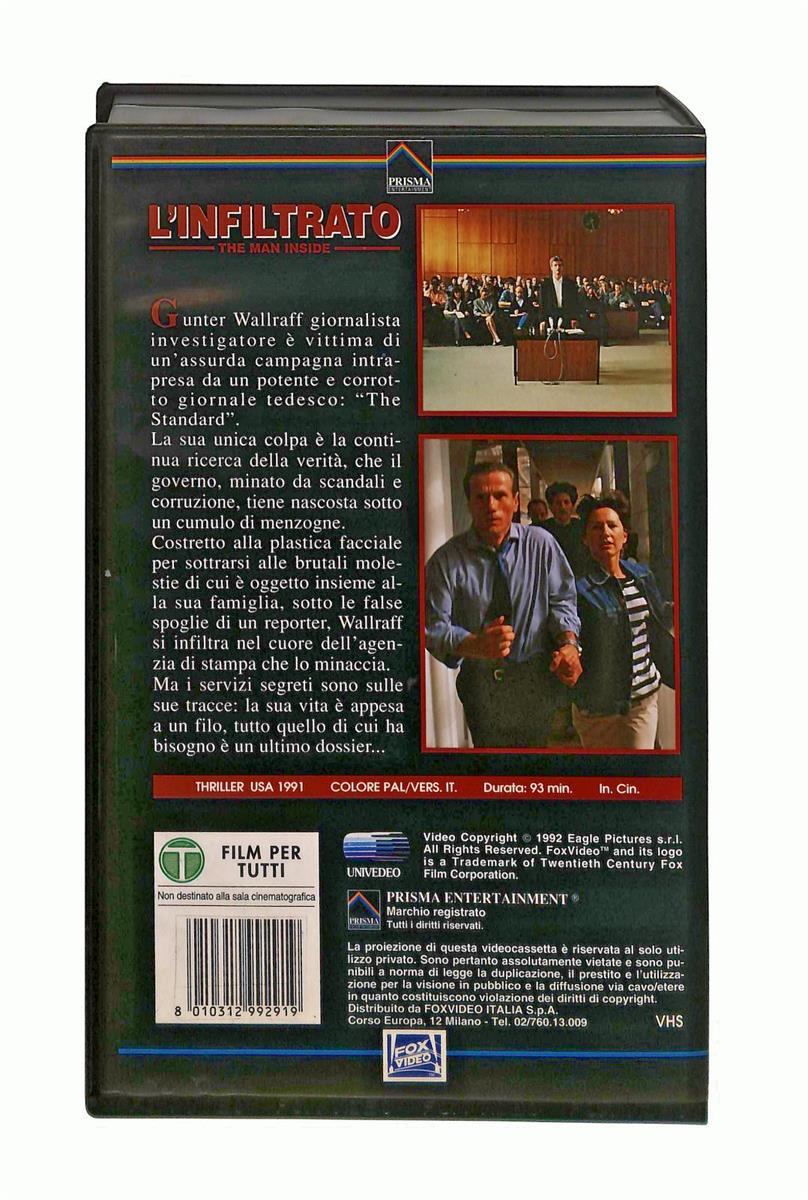EBOND L Infiltrato Prisma Fox VHS VH004509