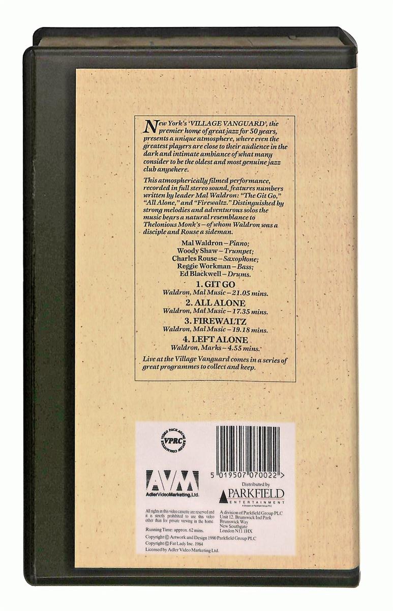 EBOND Live At The Village Vanguard Vol 2 No Ita VHS VH003852