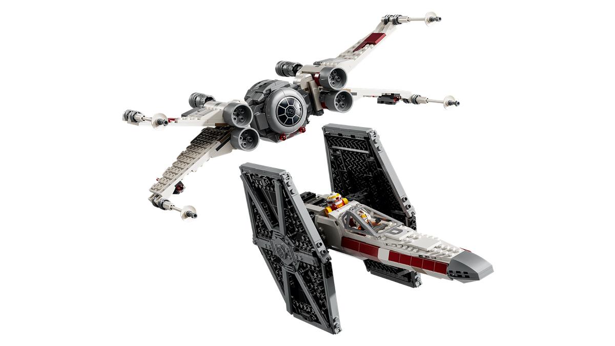 LEGO 75393 Mash-up TIE Fighter e X-Wing