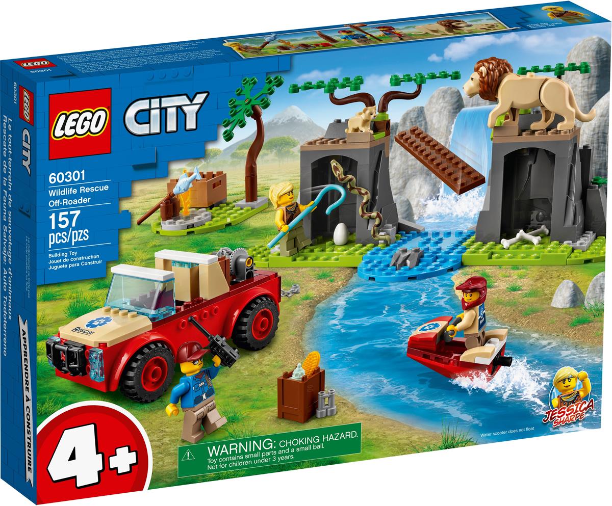 LEGO 60301 CITY Fuoristrada di soccorso animale
