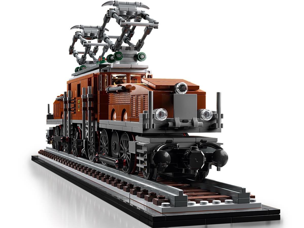 LEGO 10277 Locomotiva Coccodrillo  Lokomotive Krokodil