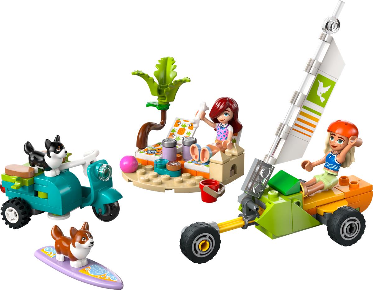LEGO 42641 Avventure canine su windskate e sidecar