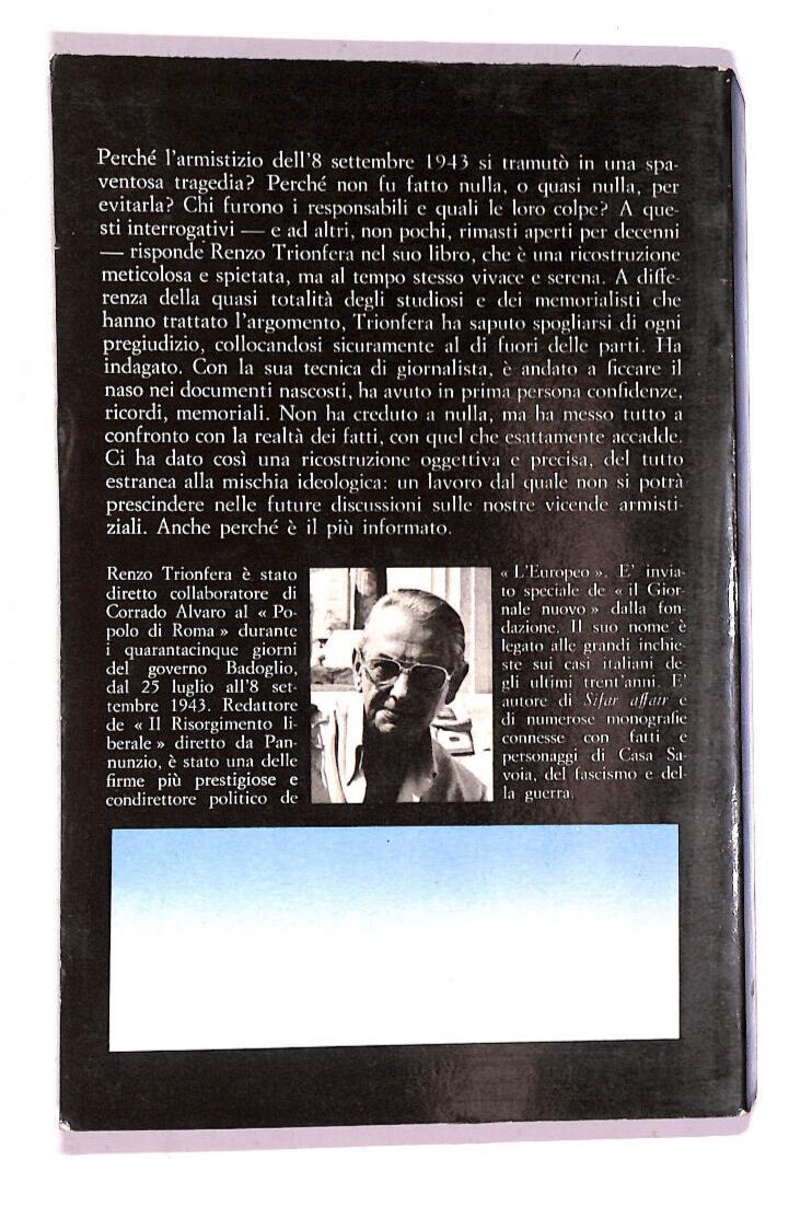 EBOND Renzo Trionfera - Valzer Di Marescialli 8 Settembre '43 Libro LI008153