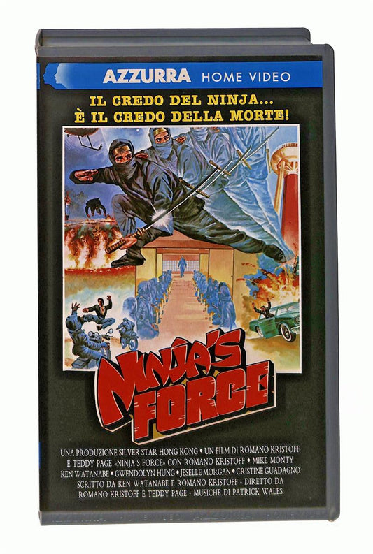 EBOND Ninja s Force Azzurra Home Video VHS VH004165