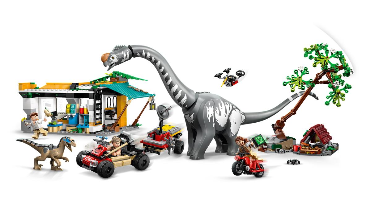 LEGO 76973 Alla ricerca del Raptor e del Titanosauro