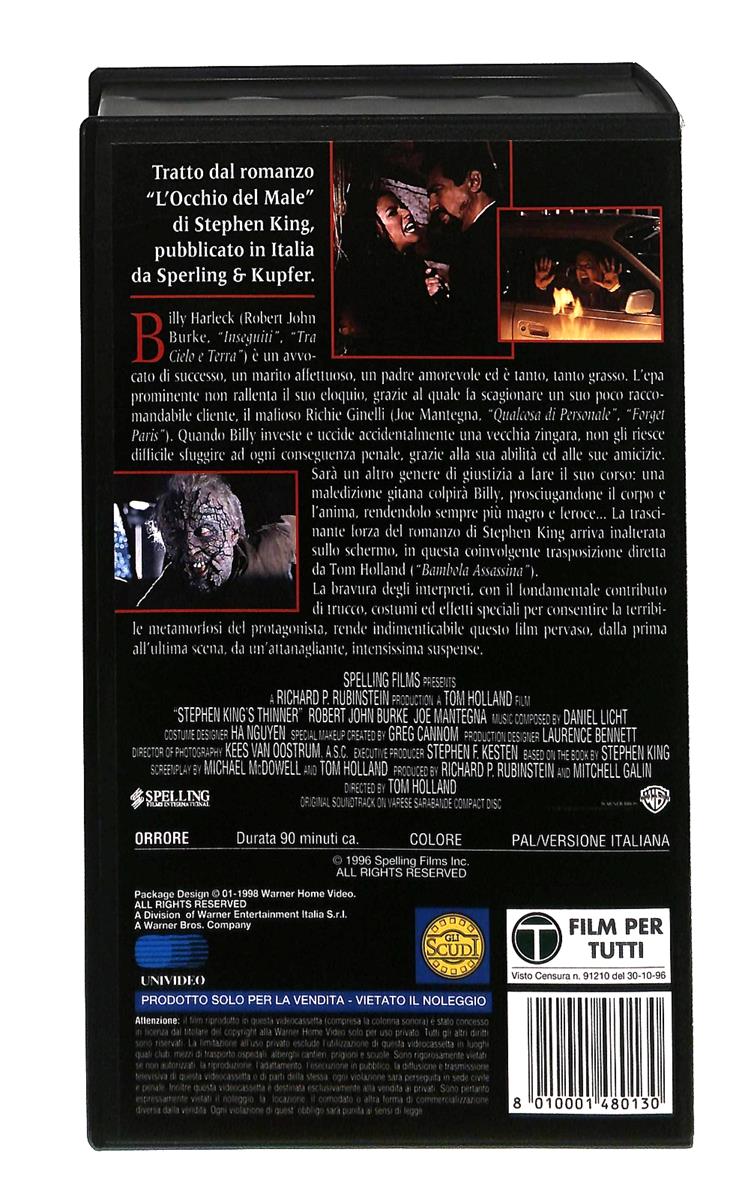 EBOND L Occhio Del Male Wb VHS VH004230